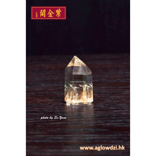 序號：1453  綠丘陵異像水晶柱 