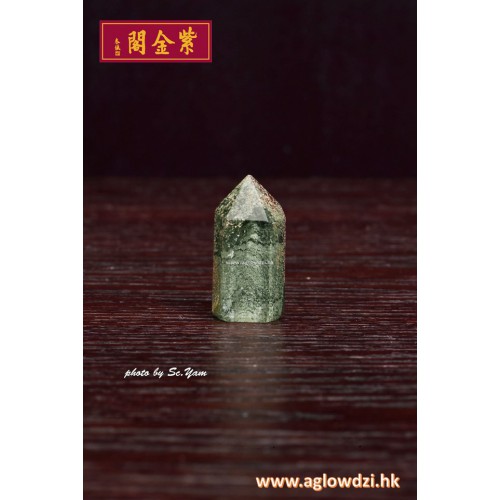 序號：1457  綠丘陵水晶柱  